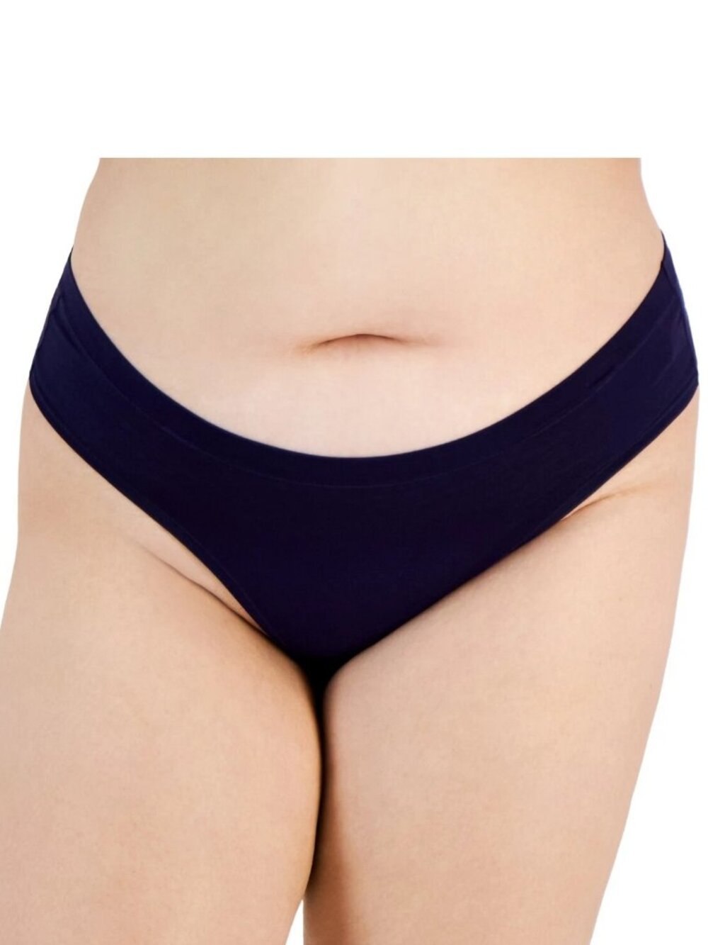 Alfani Women's 1-Pack Plus Size Soft Rayon Bikini Panty Underwear, Venus Blue